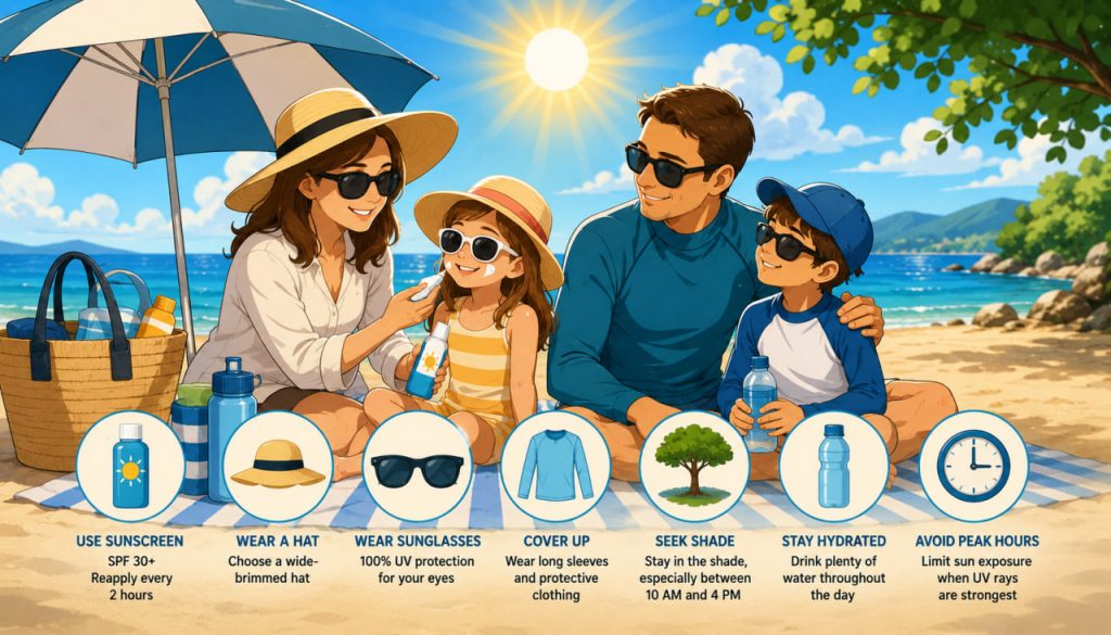 How to Protect Yourself from the Sun in Summer: A Complete Guide to Staying Safe Outdoors