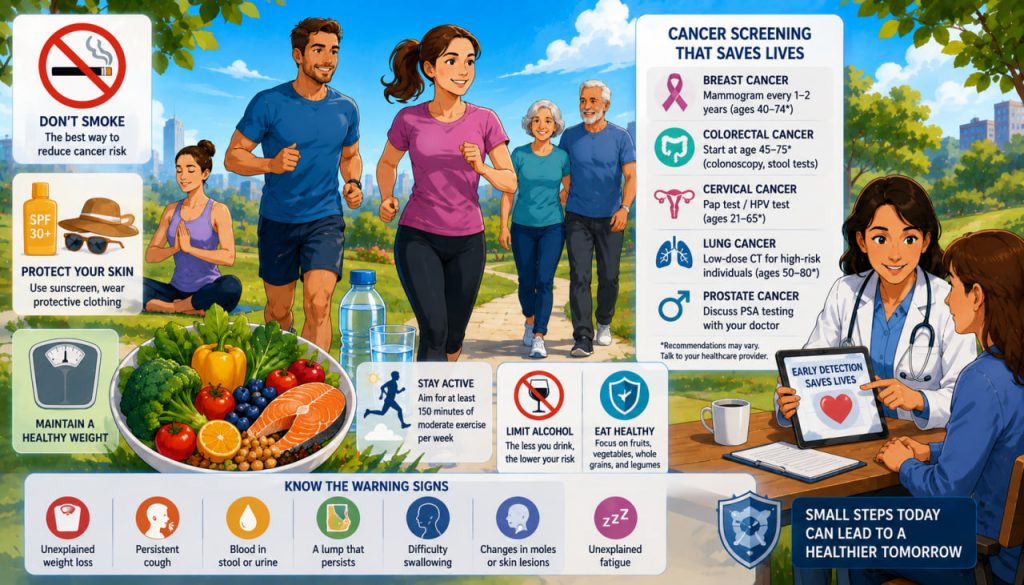 Cancer Prevention: Which Screening Tests Really Matter and What Everyone Can Do