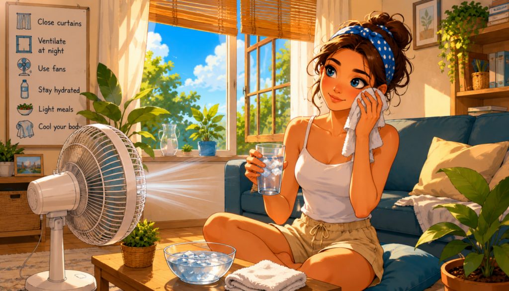 How to Stay Cool Without Air Conditioning During Hot Weather