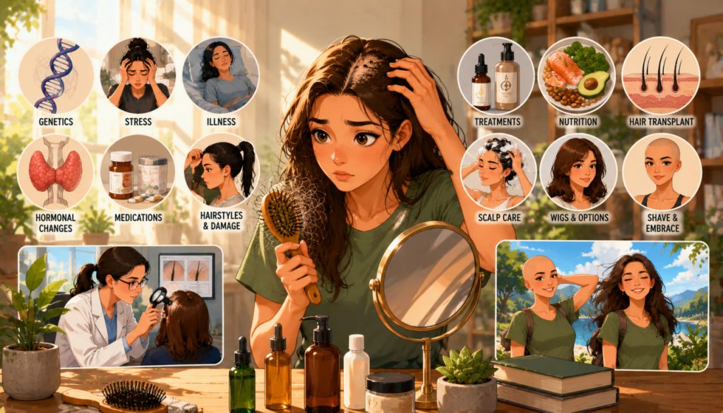 Hair Loss: Why It Happens and Is Life Better Without Hair?