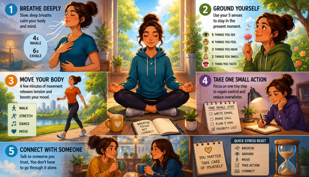 5 Effective Ways to Relieve Stress Quickly
