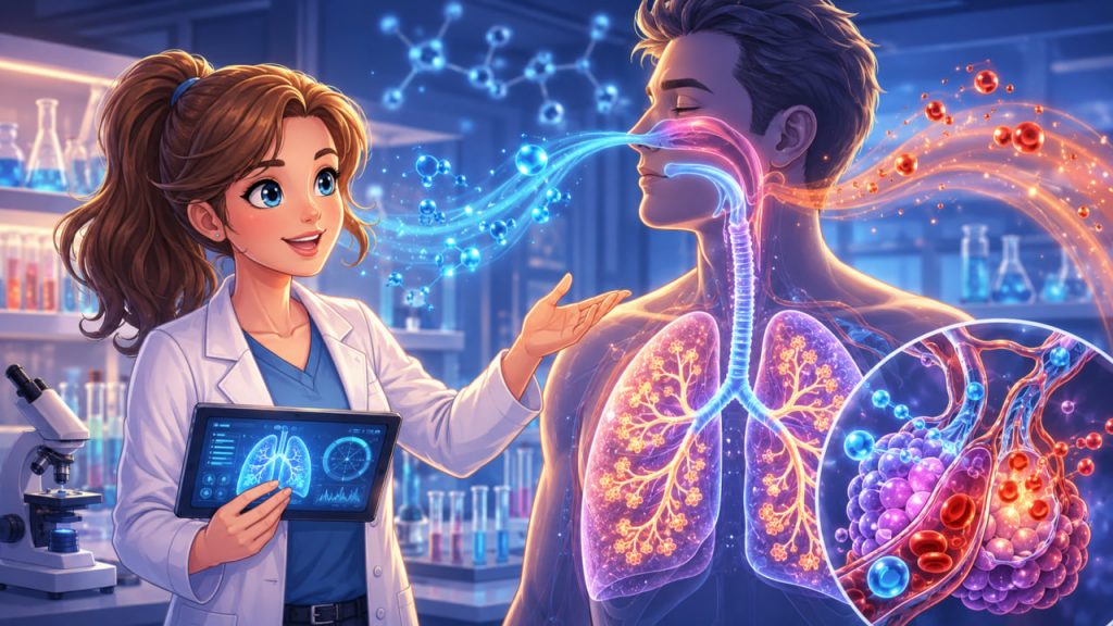 How We Breathe: The Journey of Air, Oxygen, and Carbon Dioxide