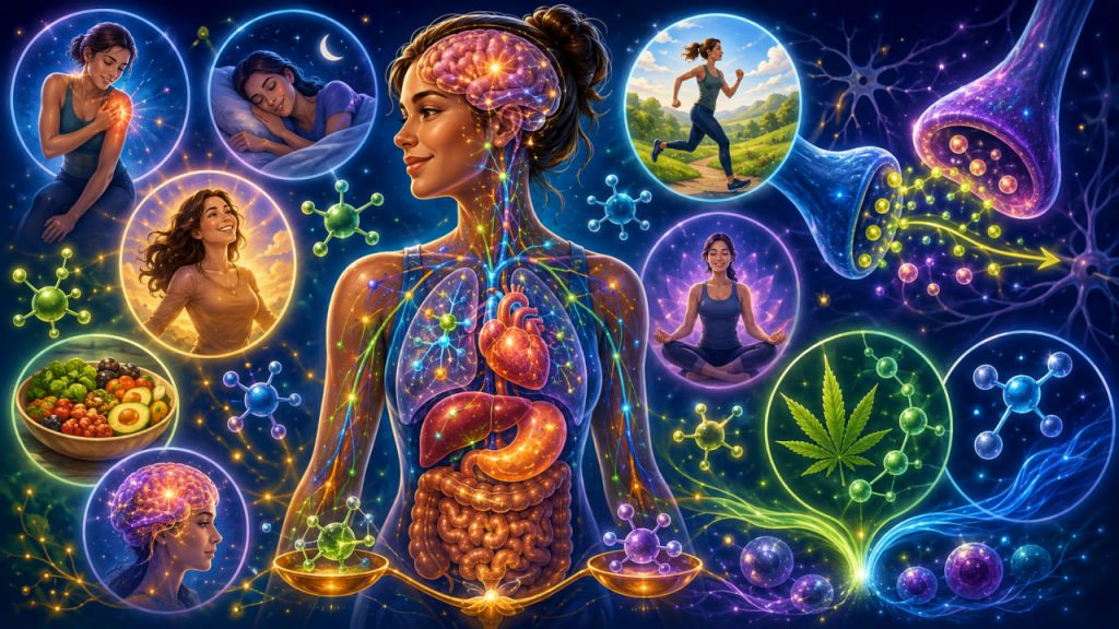 The Endocannabinoid System: How the Body Regulates Balance, Pain, Mood, and More