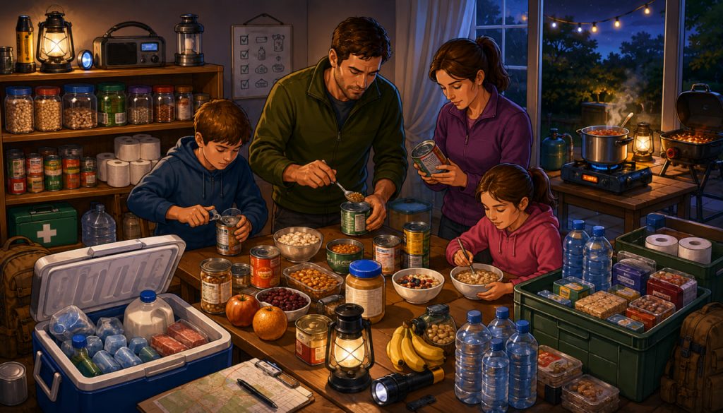 How to Organize a Healthy Diet During a Prolonged Power Outage