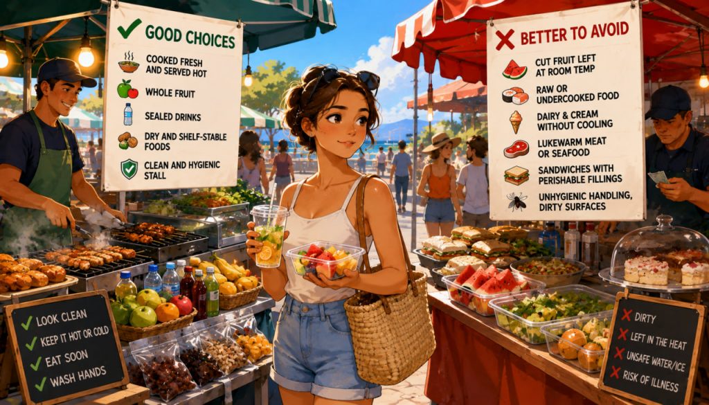 Summer Street Food Shopping: What Is Safe to Buy and What Should You Avoid?