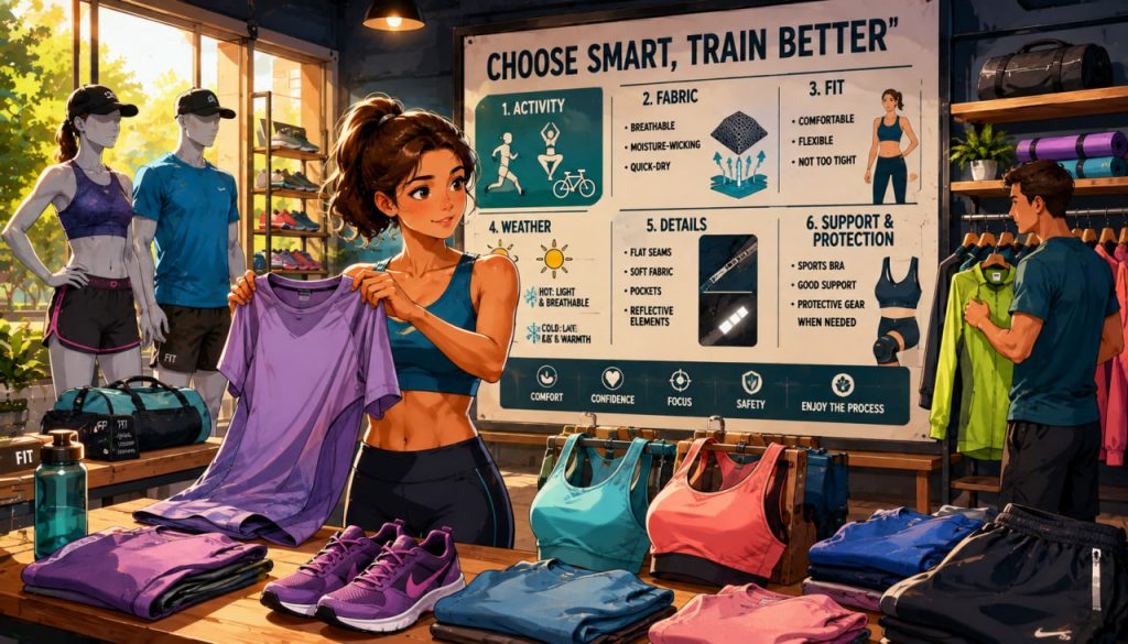How to Choose Sportswear: A Practical Guide to Comfort, Performance, and Safety