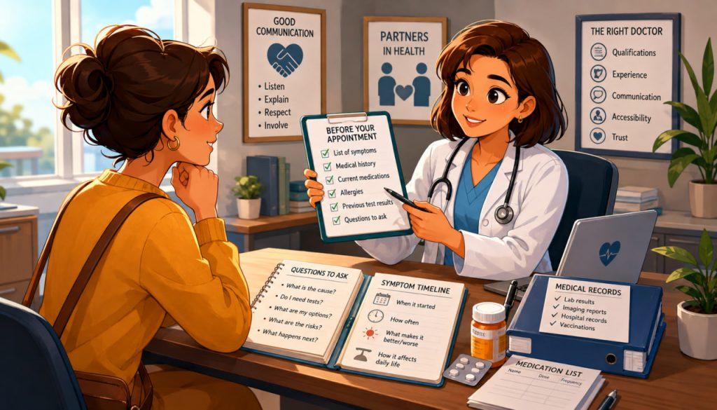 How to Choose the Right Doctor and Prepare for a Medical Appointment