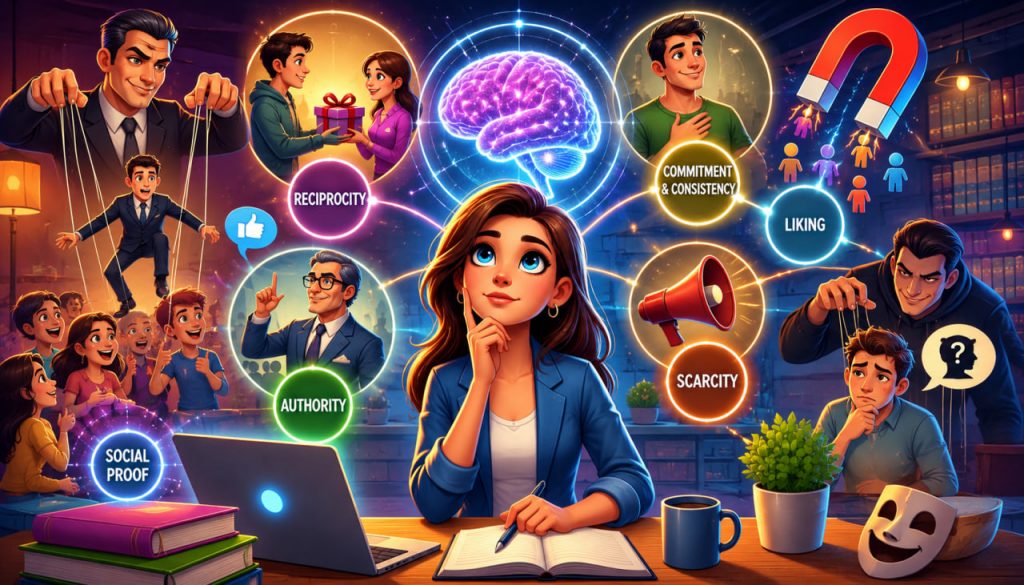 The Psychology of Influence: Scientific Principles of Persuasion and Manipulation