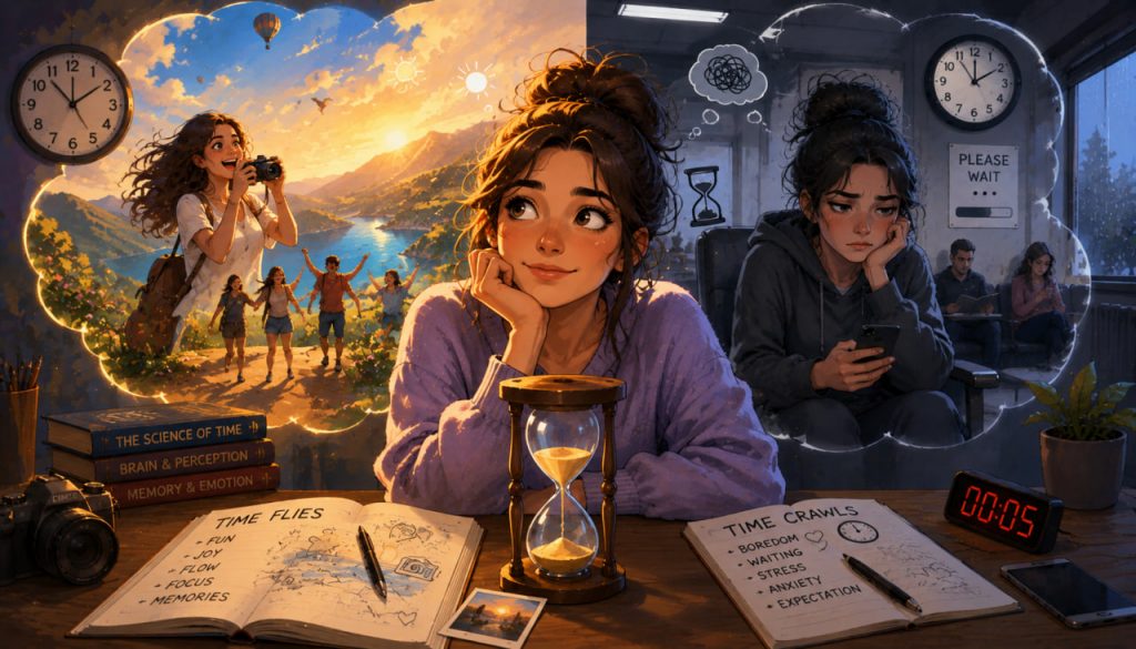 Subjective Time: Why Time Flies When You’re Having Fun but Crawls When You’re Bored