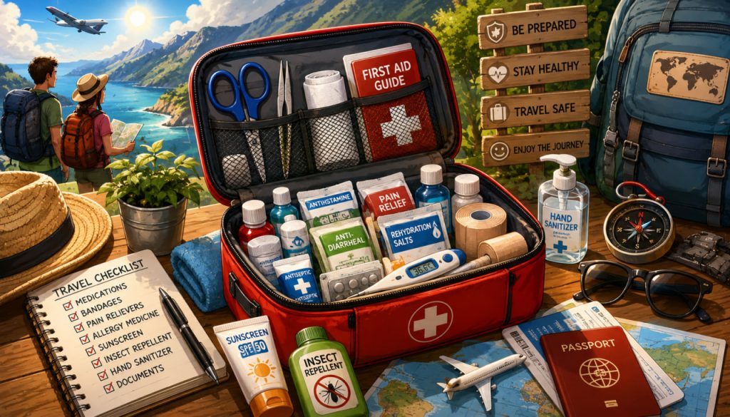 Travel First Aid Kit: What to Pack for a Safe and Healthy Trip