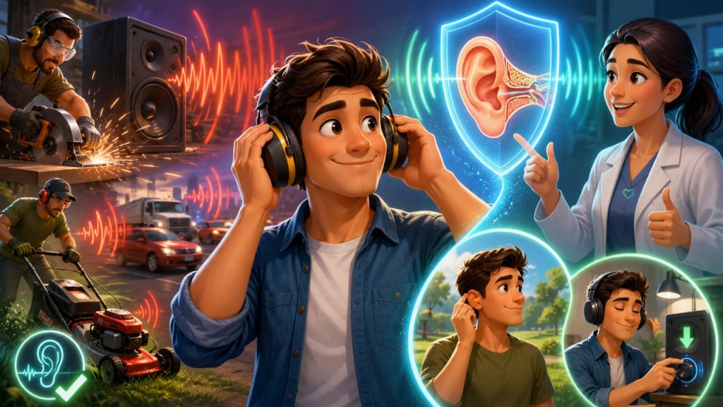 Noise Safety: How to Protect Your Hearing at Home, Work, and Everyday Life