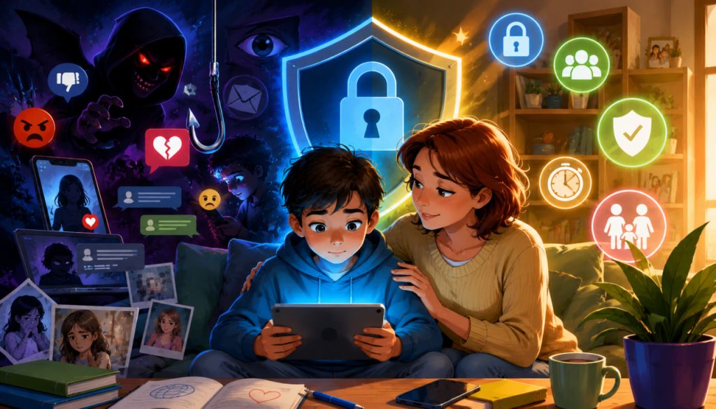 Social Media Dangers: How to Protect Yourself and Your Child Online