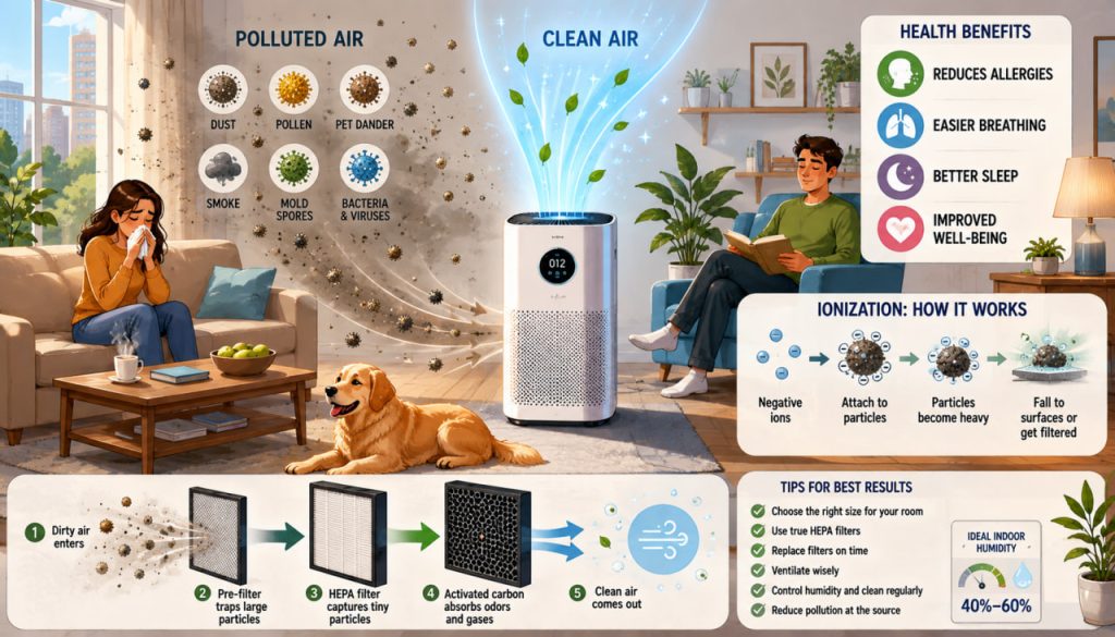 Air Filtration and Ionization: How Important Are They for Your Health?