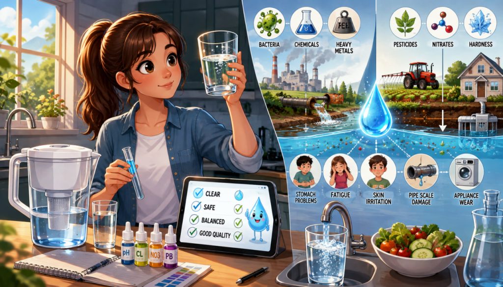 How Drinking Water Quality Affects Your Life and How to Tell If Your Water Is Unsafe