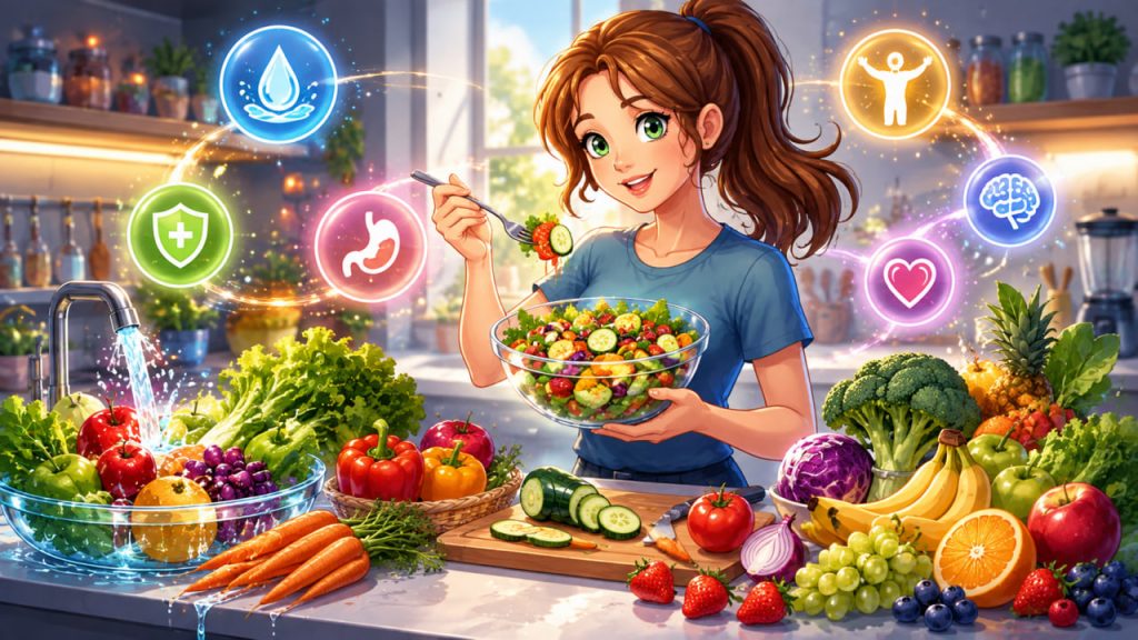 How to Eat Fruits and Vegetables Properly: A Smart Guide for Better Health