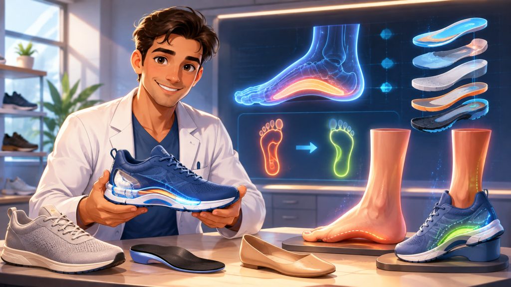 Flat Feet and Choosing the Right Shoes: What Really Matters for Comfort and Support