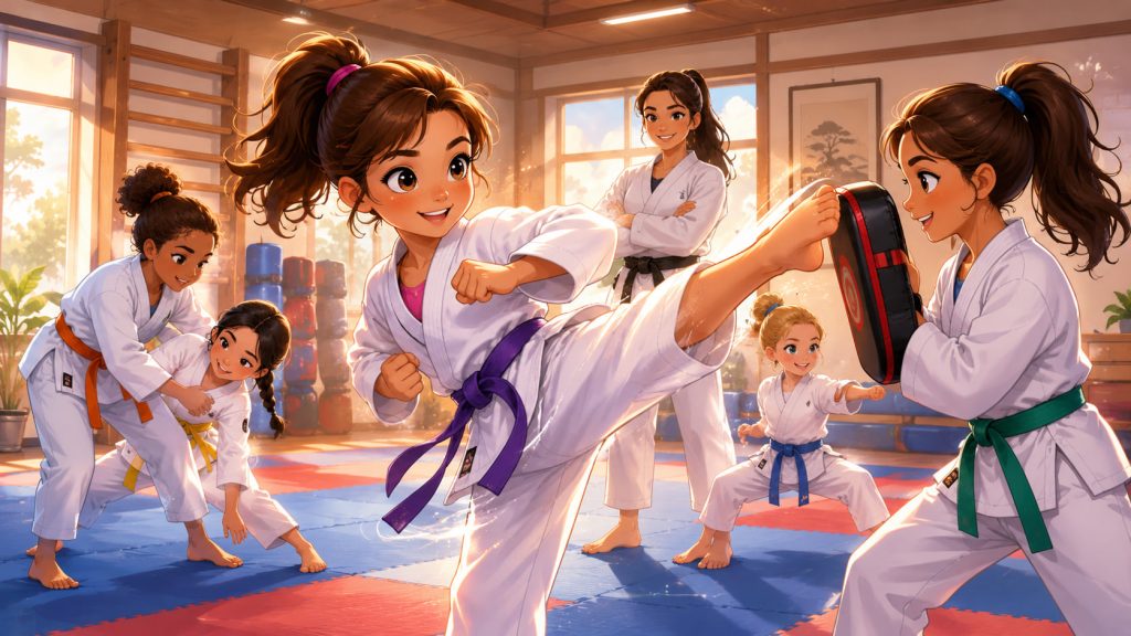 Martial Arts for Girls: Confidence, Fitness, Discipline, and Self-Defense