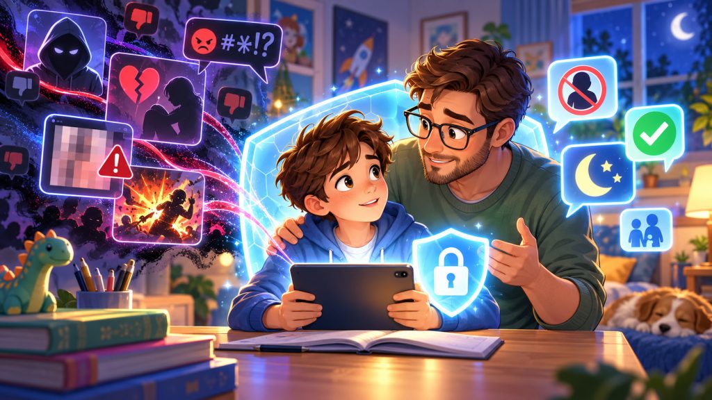 The Dark Side of Social Media: Self-Harm, Sexual Content, Violence, and How to Protect Your Child