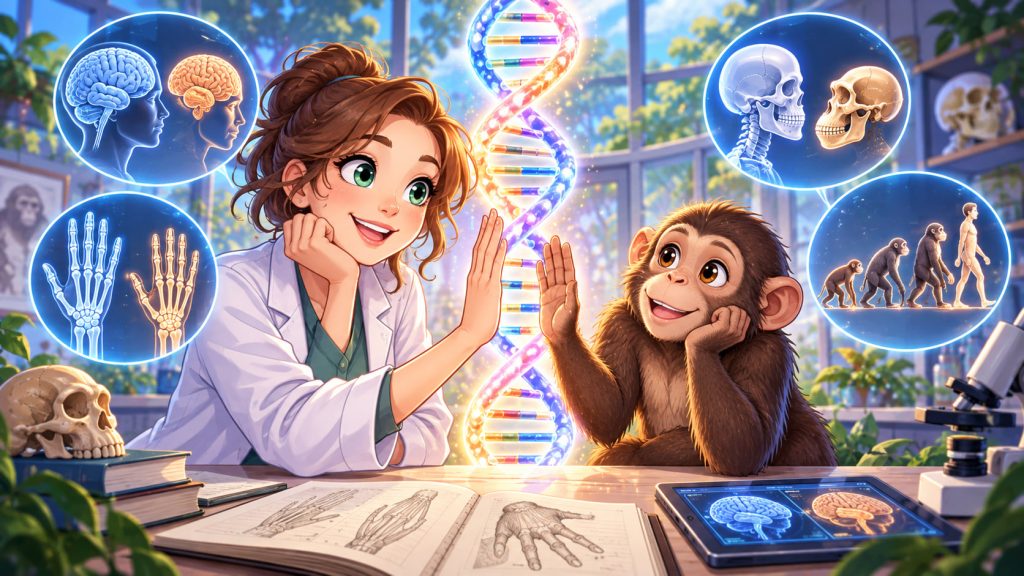 How Similar Are Humans and Monkeys? Genetics, Behavior, and Evolution Explained