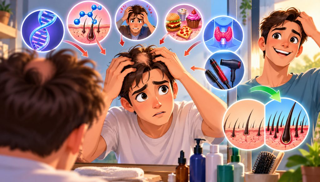 Hair Loss: What Causes Balding and What Can You Do About It?