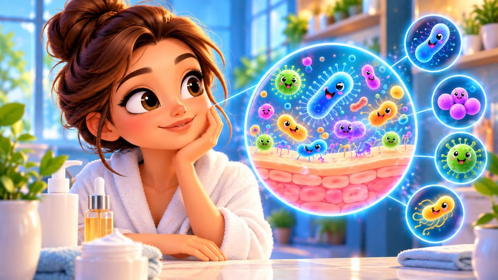 The Skin Microbiome: Invisible Microorganisms That Influence Beauty, Skin Health, and Aging
